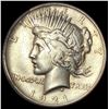 Image 1 : 1921 Silver Peace Dollar CLOSELY UNCIRCULATED