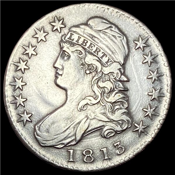 1813 Capped Bust Half Dollar CLOSELY UNCIRCULATED