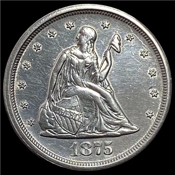 1875-S Silver Twenty Cents UNCIRCULATED