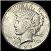Image 1 : 1924-S Silver Peace Dollar CLOSELY UNCIRCULATED