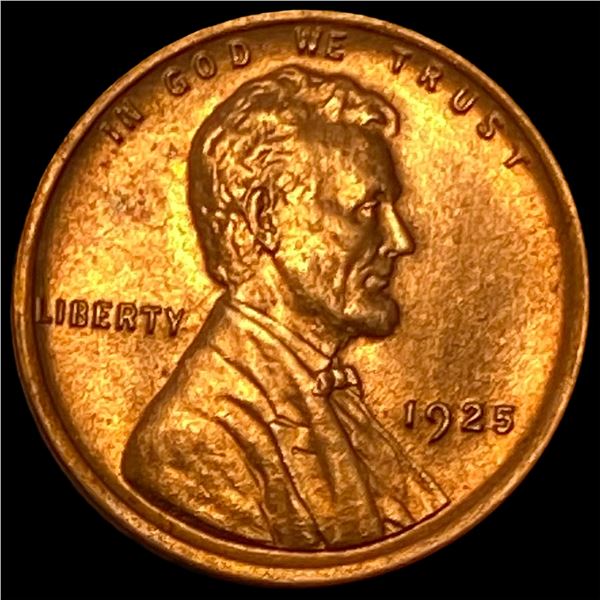 1925 Red Lincoln Wheat Cent UNCIRCULATED