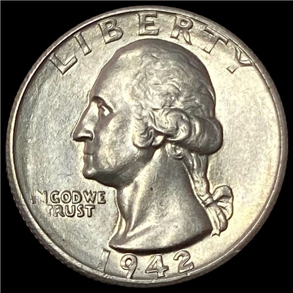 1942-S Silver Washington Quarter UNCIRCULATED