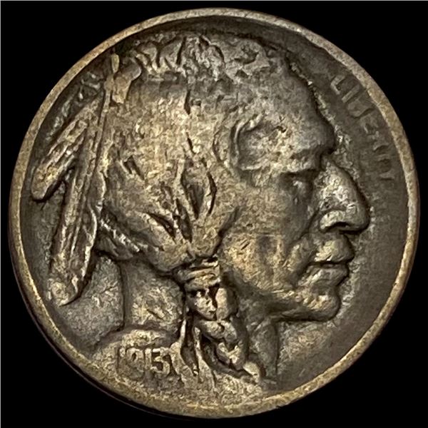 1913-S Type 1 Buffalo Nickel LIGHTLY CIRCULATED