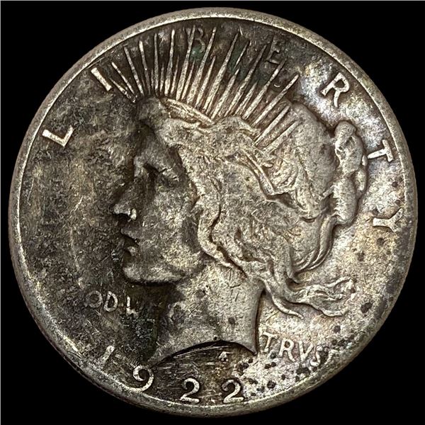 1922-S Silver Peace Dollar LIGHTLY CIRCULATED