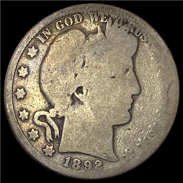 1892-O Silver Half Dollar NICELY CIRCULATED