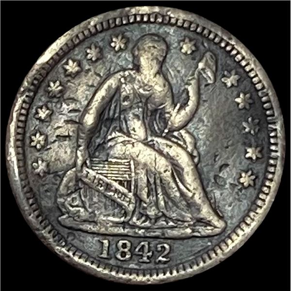 1842-O Seated Liberty Half Dime HIGH GRADE