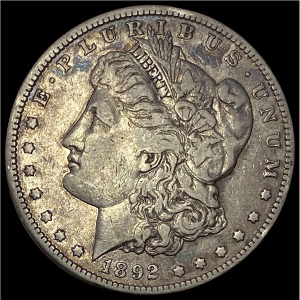 1892-S Silver Morgan Dollar NEARLY UNCIRCULATED