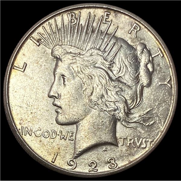 1923-S Silver Peace Dollar CLOSELY UNCIRCULATED