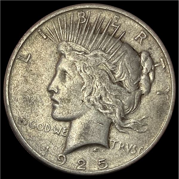 1925 Peace Silver Dollar LIGHTLY CIRCULATED