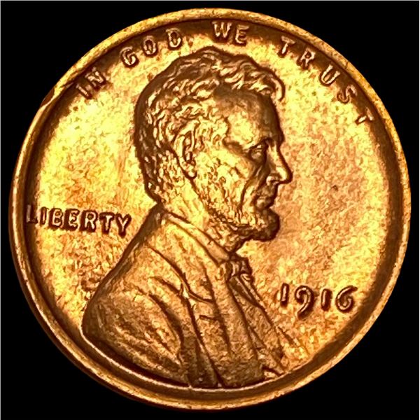 1916 Lincoln Wheat Cent CHOICE BU