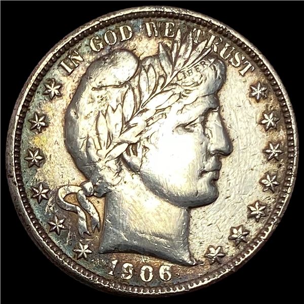 1906-S Silver Barber Half Dollar HIGH GRADE