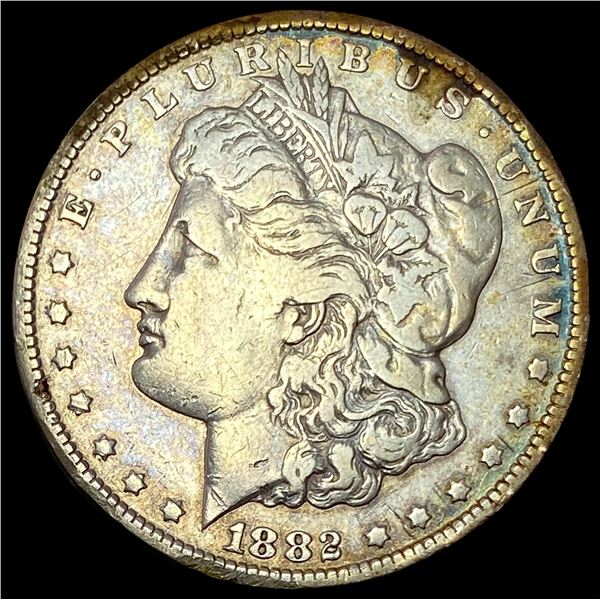 1882-CC Silver Morgan Dollar NEARLY UNCIRCULATED