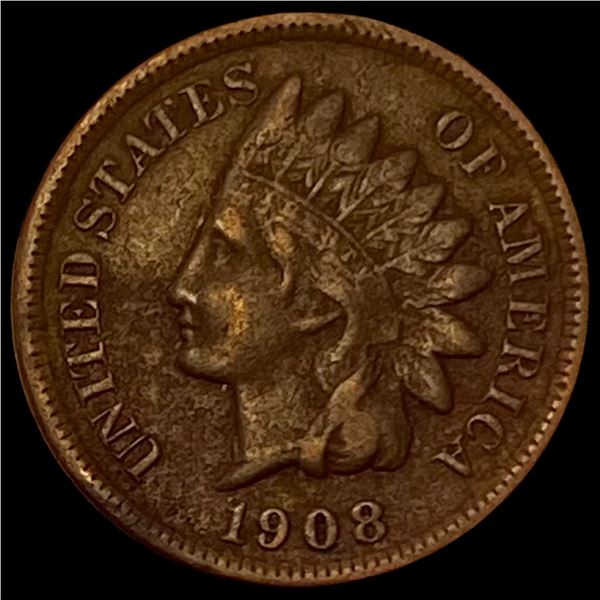 1908-S Indian Head Cent LIGHTLY CIRCULATED