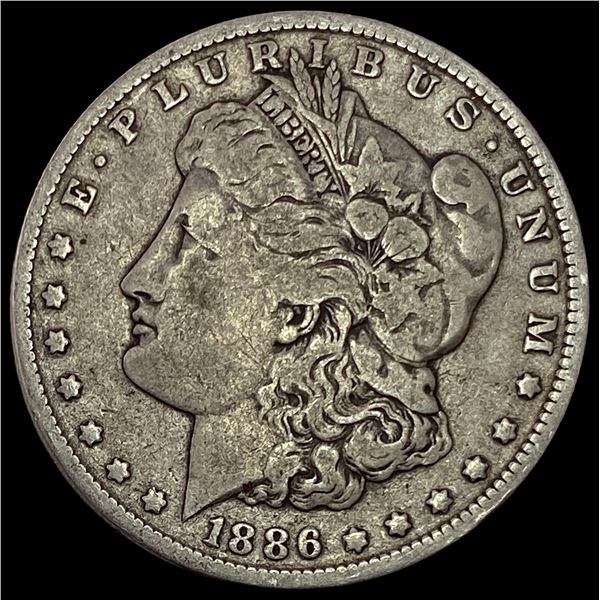 1886-O Silver Morgan Dollar NEARLY UNCIRCULATED