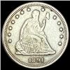Image 1 : 1891 Silver Seated Liberty Quarter HIGH GRADE