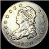 1820 Small 0 Capped Bust Silver Quarter LIGHTLY CIRCULATED
