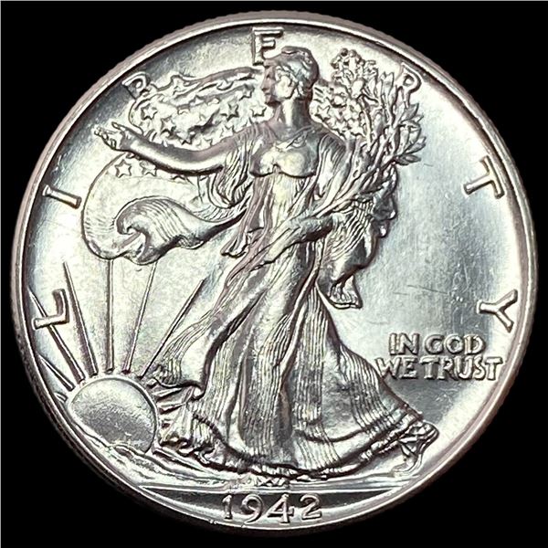 1942 Walking Liberty Half Dollar UNCIRCULATED