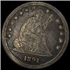 Image 1 : 1891 Seated Liberty Silver Quarter HIGH GRADE