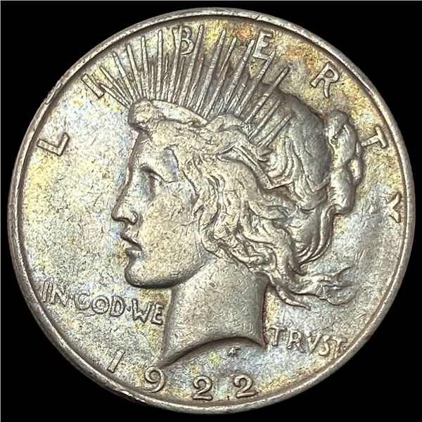 1922-D Silver Peace Dollar NEARLY UNCIRCULATED