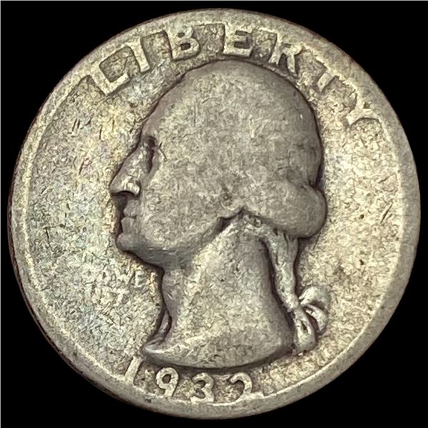 1932-D Silver Washington Quarter LIGHTLY CIRCULATED