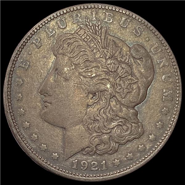 1921-D Silver Morgan Dollar NEARLY UNCIRCULATED