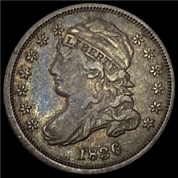 1836 Capped Bust Dime LIGHTLY CIRCULATED