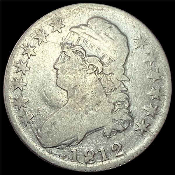 1912 Silver Capped Bust Half Dollar LIGHTLY CIRCULATED