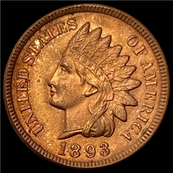 1893 Red Indian Head Cent UNCIRCULATED