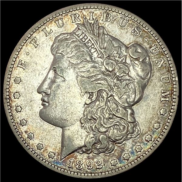 1892-S Silver Morgan Dollar NEARLY UNCIRCULATED