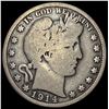 Image 1 : 1914 Barber Half Dollar NICELY CIRCULATED