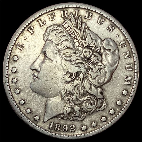 1892-S Silver Morgan Dollar LIGHTLY CIRCULATED