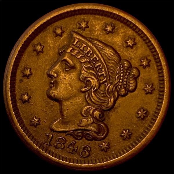 1846 Braided Hair Large Cent CLOSELY UNCIRCULATED