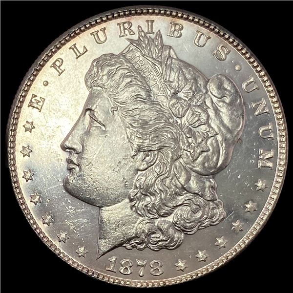 1878 Silver Morgan Dollar PL UNCIRCULATED