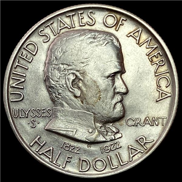 1922 Silver Grant Half Dollar GEM BU