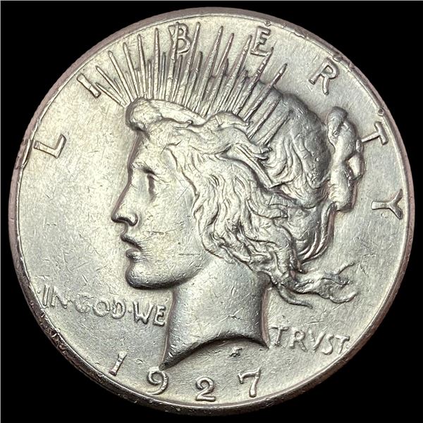1927-S Silver Peace Dollar NEARLY UNCIRCULATED