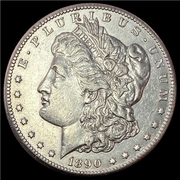 1890-CC Silver Morgan Dollar CLOSELY UNCIRCULATED