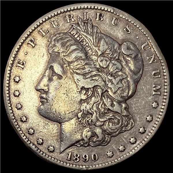 1890-CC Silver Morgan Dollar LIGHTLY CIRCULATED