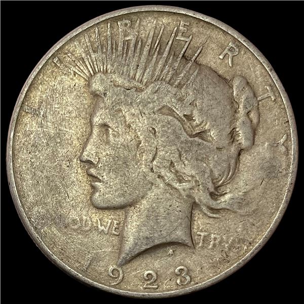 1923-D Peace Silver Dollar LIGHTLY CIRCULATED