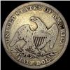 Image 2 : 1838 Silver Capped Bust Half Dollar NICELY CIRCULATED