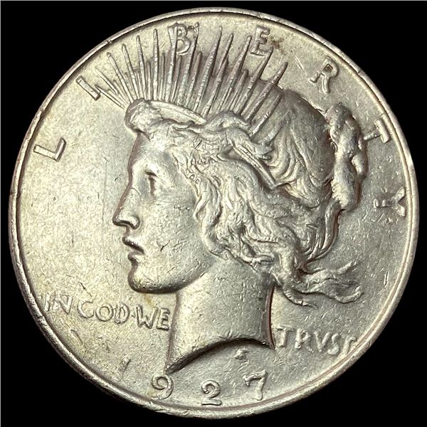 1927-D Silver Peace Dollar CLOSELY UNCIRCULATED