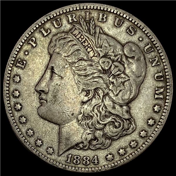 1884-S Silver Morgan Dollar NEARLY UNCIRCULATED