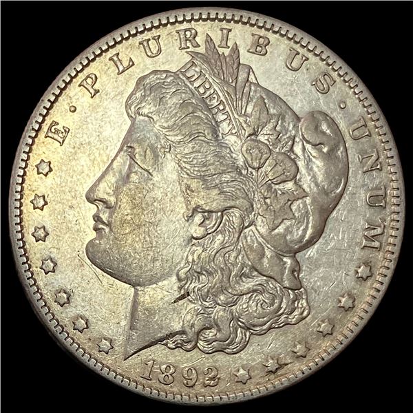 1892-S Silver Morgan Dollar NEARLY UNCIRCULATED