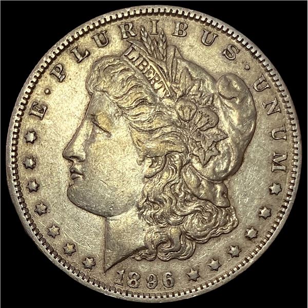 1896-O Silver Morgan Dollar CHOICE AU