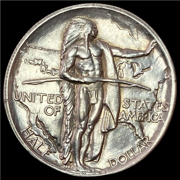 1926-S Silver Oregon Trail Half Dollar GEM BU