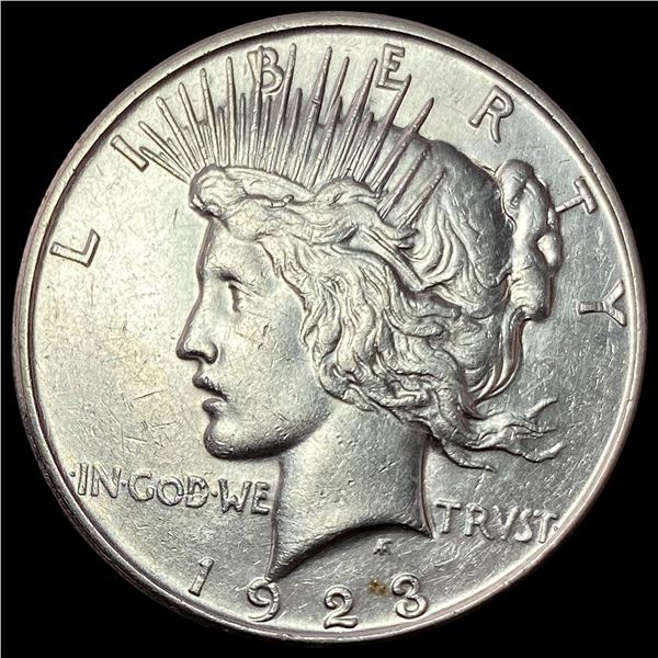 1923-D Peace Silver Dollar CLOSELY UNCIRCULATED