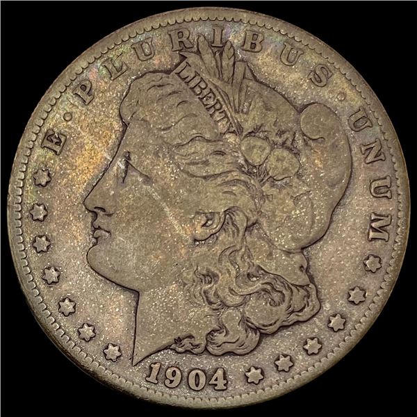 1904-S Silver Morgan Dollar NICELY CIRCULATED