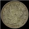 Image 1 : 1886 Liberty Head Nickel NICELY CIRCULATED