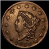 Image 1 : 1818 Coronet Head Large Cent CLOSELY UNCIRCULATED