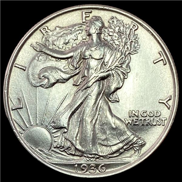 1936 Silver Half Dollar Walking Liberty UNCIRCULATED