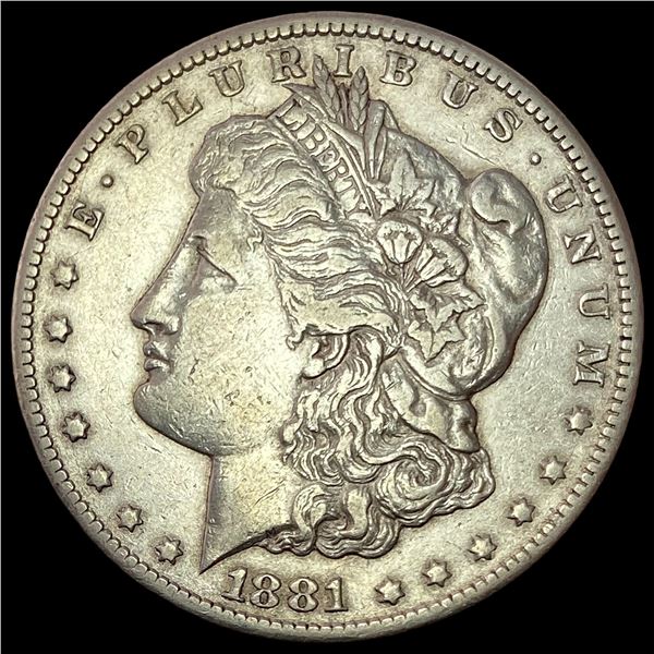 1881-CC Silver Morgan Dollar CLOSELY UNCIRCULATED